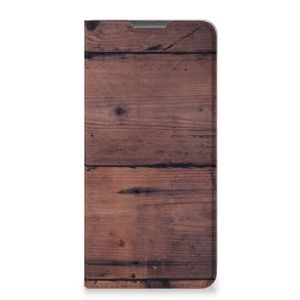 Motorola Moto G52 | Moto G82 Book Wallet Case Old Wood