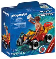 PlaymobilÂ® City Action 71040 badmeester quad