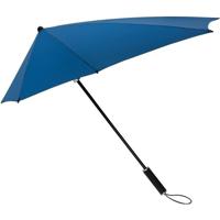 STORMaxi storm paraplu windproof - blauw - 100 cm - aerodynamisch