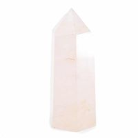 Edelsteen Obelisk Punt Rozenkwarts 60 - 100 mm