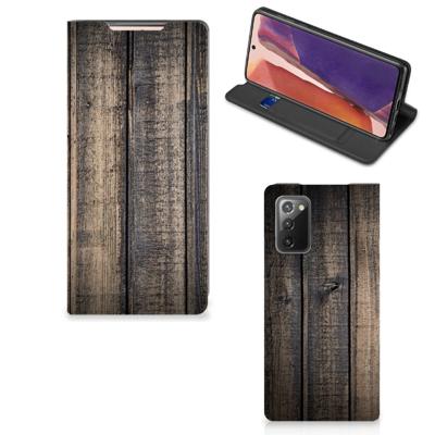 Samsung Galaxy Note20 Book | Wallet Case | Steigerhout