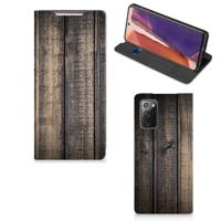 Samsung Galaxy Note20 Book | Wallet Case | Steigerhout