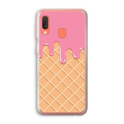 Ice cream: Samsung Galaxy A20e Transparant Hoesje