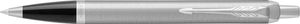 Parker IM balpen Stainless Steel CT, blauwe inkt