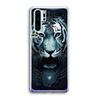 Darkness Tiger: Huawei P30 Pro Transparant Hoesje