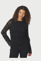 Neo Noir Blouse Lenida Lace | Black