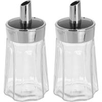 Suikerstrooier/suikerdispenser - 2x - 175 ml - Suikervaatje - horeca / restaurant / thuis