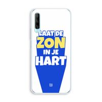 Laat de zon in je hart: Huawei P Smart Pro Transparant Hoesje