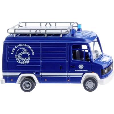 Wiking 027201 H0 Hulpdienstvoertuig Mercedes Benz 507 D THW bestelwagen