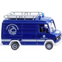 Wiking 027201 H0 Hulpdienstvoertuig Mercedes Benz 507 D THW bestelwagen