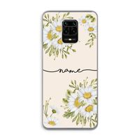Daisies: Xiaomi Redmi Note 9 Pro Transparant Hoesje
