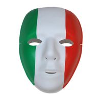 Supporters masker rood/groen/wit Italie   - - thumbnail