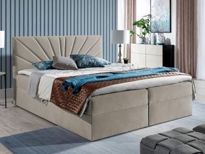 Boxspring TOPAMOU 180x200 cm ivoor