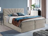 Boxspring TOPAMOU 180x200 cm ivoor