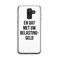 Belastinggeld: Samsung Galaxy J8 (2018) Transparant Hoesje