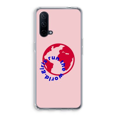 Run The World: OnePlus Nord CE 5G Transparant Hoesje
