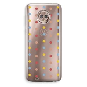 Bollen: Motorola Moto G6 Transparant Hoesje