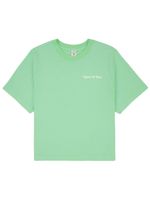 Sporty & Rich t-shirt NY Tennis Club crop - Vert