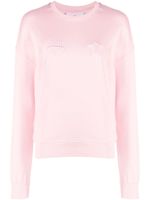 Chiara Ferragni sweat à broderies Eye Star - Rose