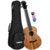 Cascha HH 2349 solid top acacia tenor ukelele set