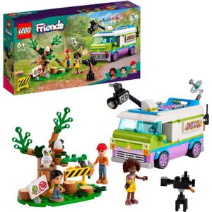 LEGO Friends - Nieuwsbusje constructiespeelgoed 41749