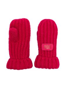 UGG Kids gants en maille épaisse - Rose