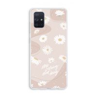 Daydreaming becomes reality: Galaxy A71 Transparant Hoesje