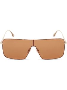 Victoria Beckham Eyewear lunettes de soleil oversize à logo gravé