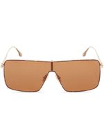 Victoria Beckham lunettes de soleil oversize à logo gravé