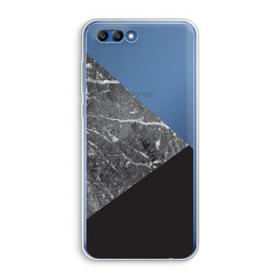 Combinatie marmer: Honor 10 Transparant Hoesje