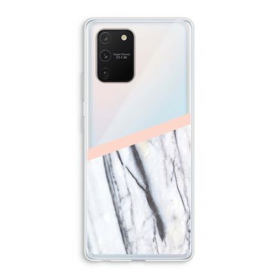 A touch of peach: Samsung Galaxy S10 Lite Transparant Hoesje