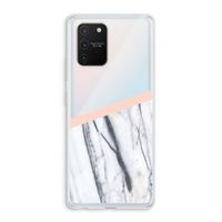 A touch of peach: Samsung Galaxy S10 Lite Transparant Hoesje