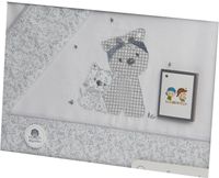 Gamberritos bedbumper 60 x 120 cm junior katoen - thumbnail