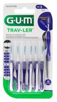 GUM Trav-ler ragers 1.2 mm paars