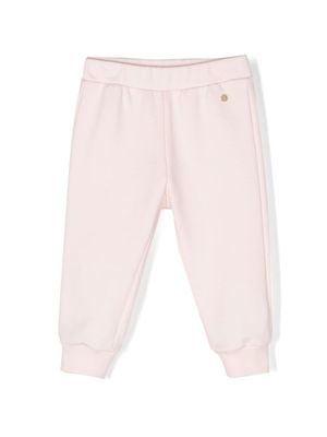 Roberto Cavalli Junior pantalon de jogging à broderies - Rose