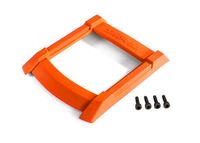 Skid plate, roof (body) (orange)/ 3x12mm CS (4) (TRX-8917T) - thumbnail