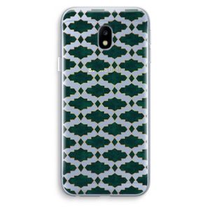 Moroccan tiles: Samsung Galaxy J3 (2017) Transparant Hoesje