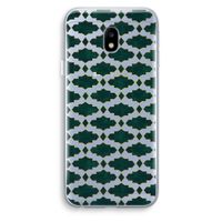 Moroccan tiles: Samsung Galaxy J3 (2017) Transparant Hoesje