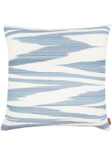 Missoni Home coussin à rayures - Bleu