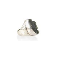 Zilveren Ring Moldaviet (Model 2 - Maat 17,5) Zilveren Ring Moldaviet (Model 2 - Maat 17,5)