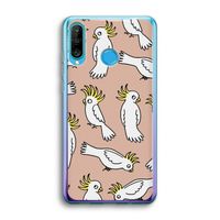 Papegaai: Huawei P30 Lite Transparant Hoesje Papegaai: Huawei P30 Lite Transparant Hoesje