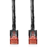 CAT6 Netwerkkabel | RJ45 Male | RJ45 Male | U/UTP | 50.0 m | Buitenshuis | Rond | PE | Zwart | Label