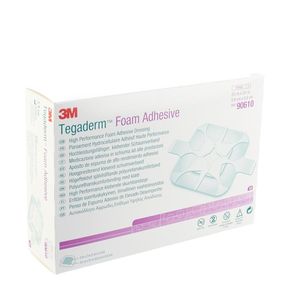 Tegaderm Foam Dressing Adh 8,80x 8,80cm 10 90610