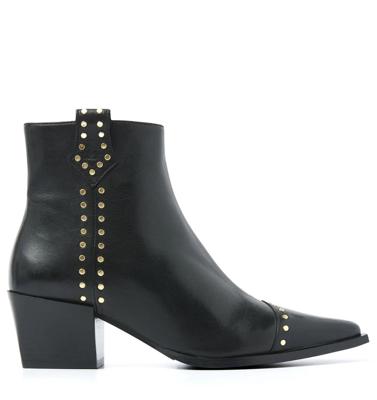 VIA VAI Kate Brandy Santiago Nero Leer Dames