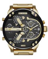Diesel Mr Daddy Dual Time chronograaf marineblauwe wijzerplaat Herenhorloge DZ7314