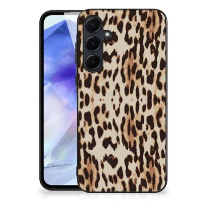Samsung Galaxy A55 Dierenprint Telefoonhoesje Leopard