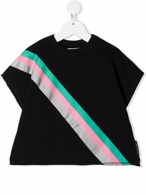 Andorine sweat à rayures - Noir
