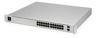 Ubiquiti Networks UniFi Pro 24-Port PoE Managed L2/L3 Gigabit Ethernet (10/100/1000) Zilver 1U Power over Ethernet (PoE) - thumbnail