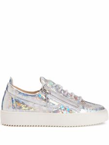 Giuseppe Zanotti baskets Gail - Argent