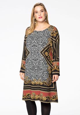 Yoek Jurk ROCOCO A-line | Multi | Maat 54/56